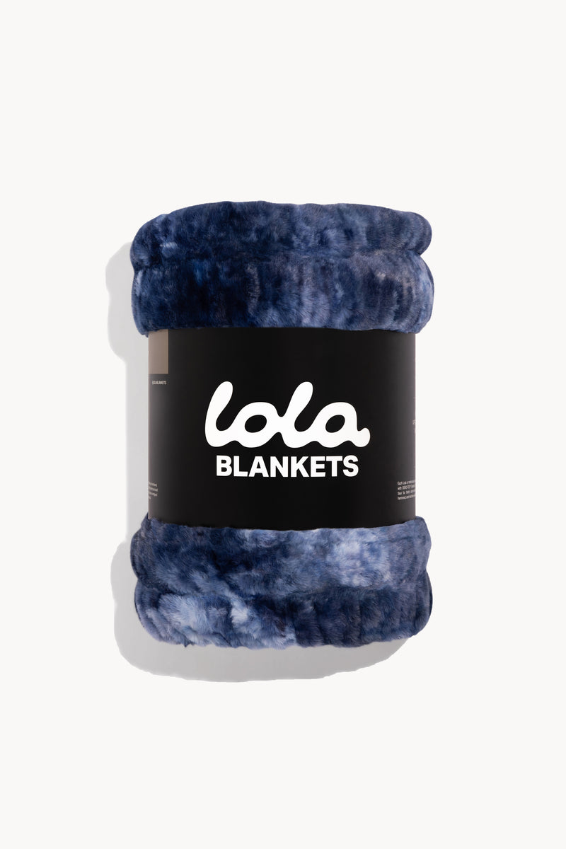 Denim tie-dye