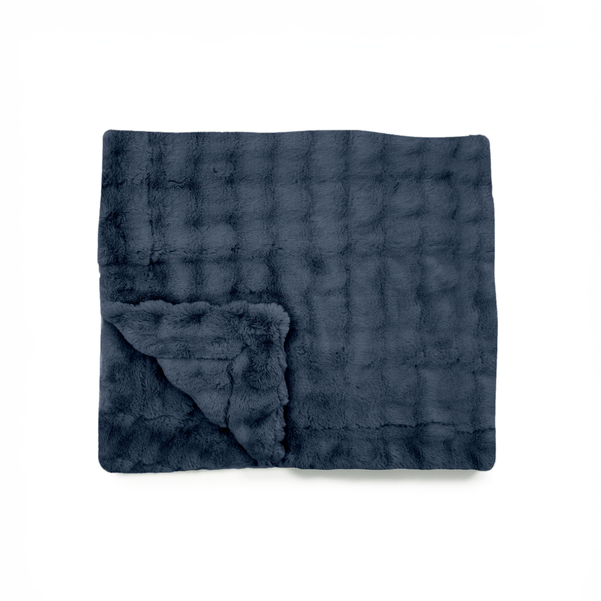 Indigo Blue Weighted Blanket Lola Blankets - Main Image