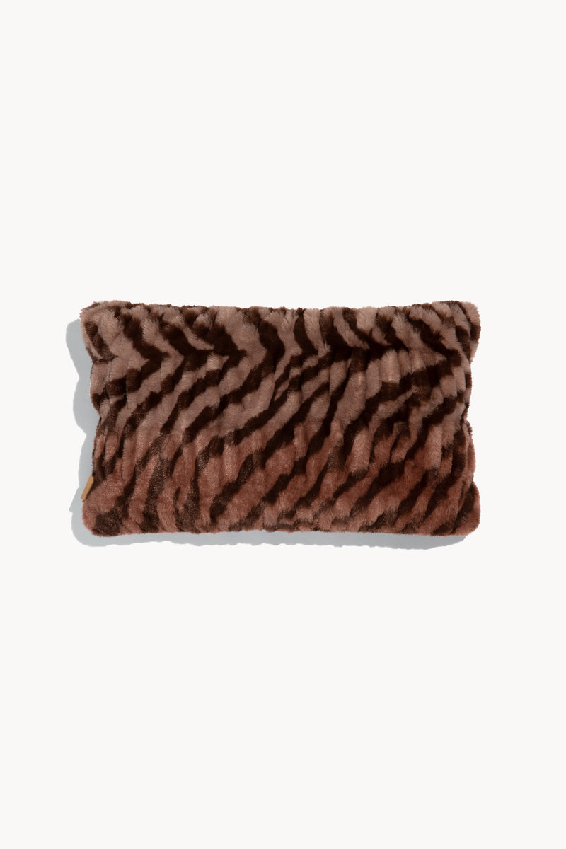 Terracotta Zebra Pillow