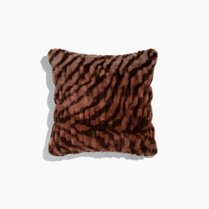 Terracotta Zebra Pillow