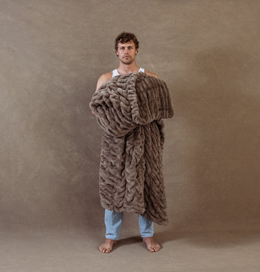 Lola Blankets Desert Dune Life-Changing Softness Blankets