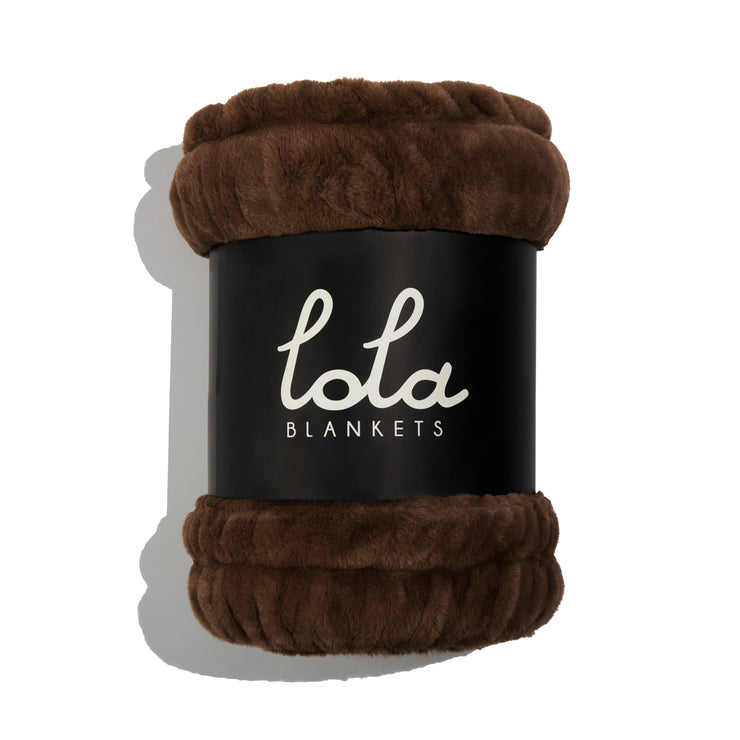 Driftwood Faux Fur Lola Blanket