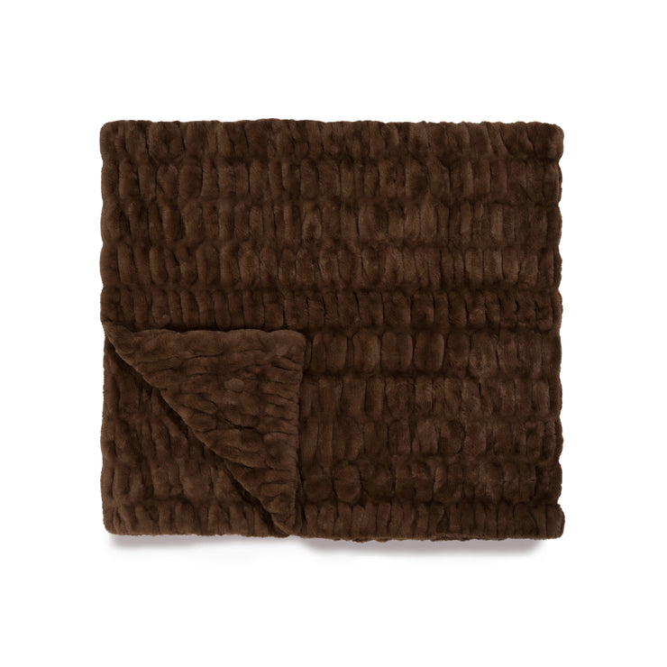 Driftwood Faux Fur Lola Blanket