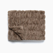 Desert Dune Faux Fur Pet Blanket Flatlay by Lola Blankets