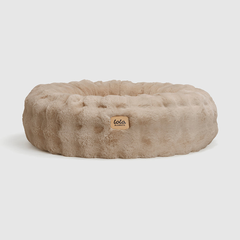 The Lola Bubble Pet Bed | Oat