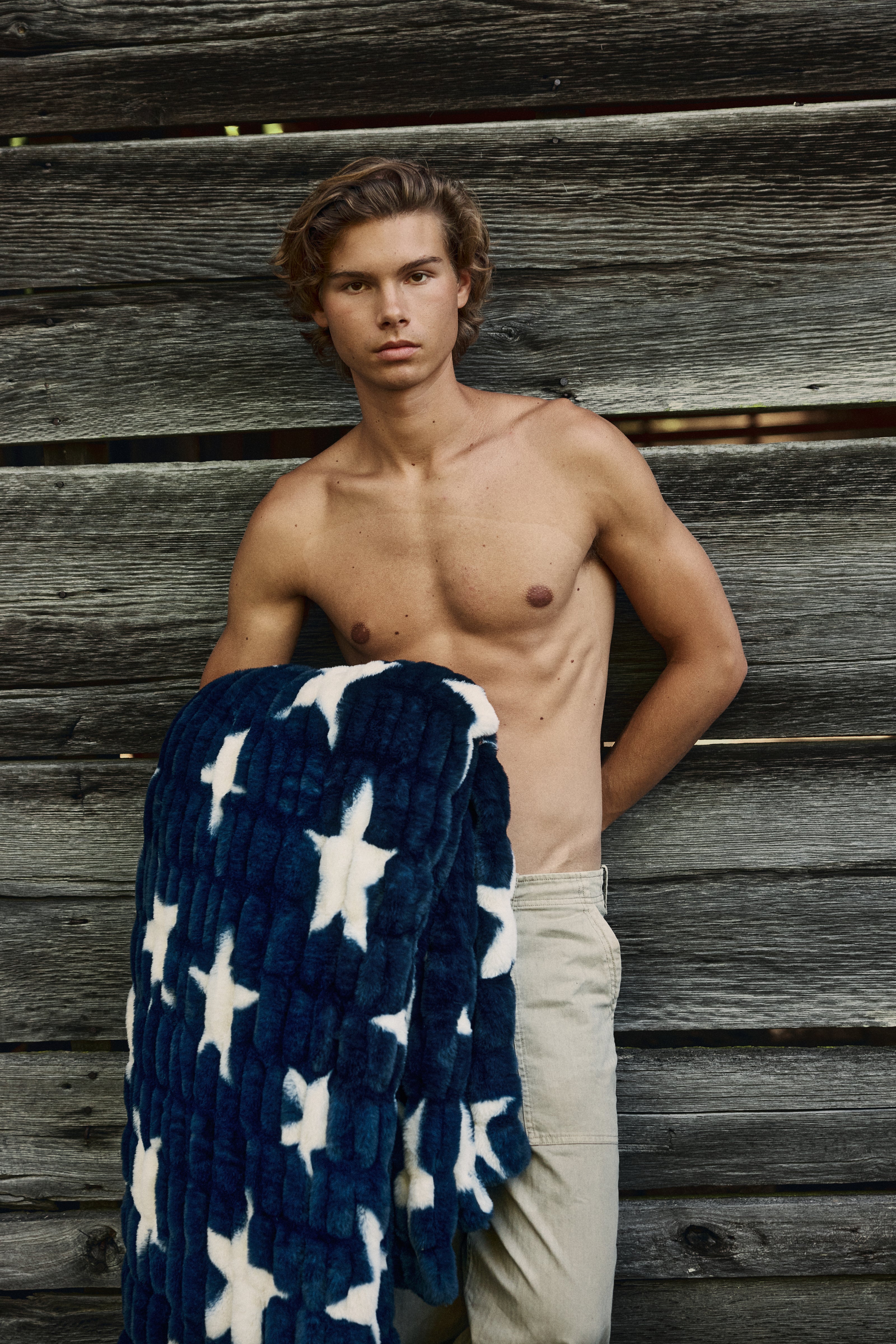 Star Spangled Navy Lola Original | Lola Blankets