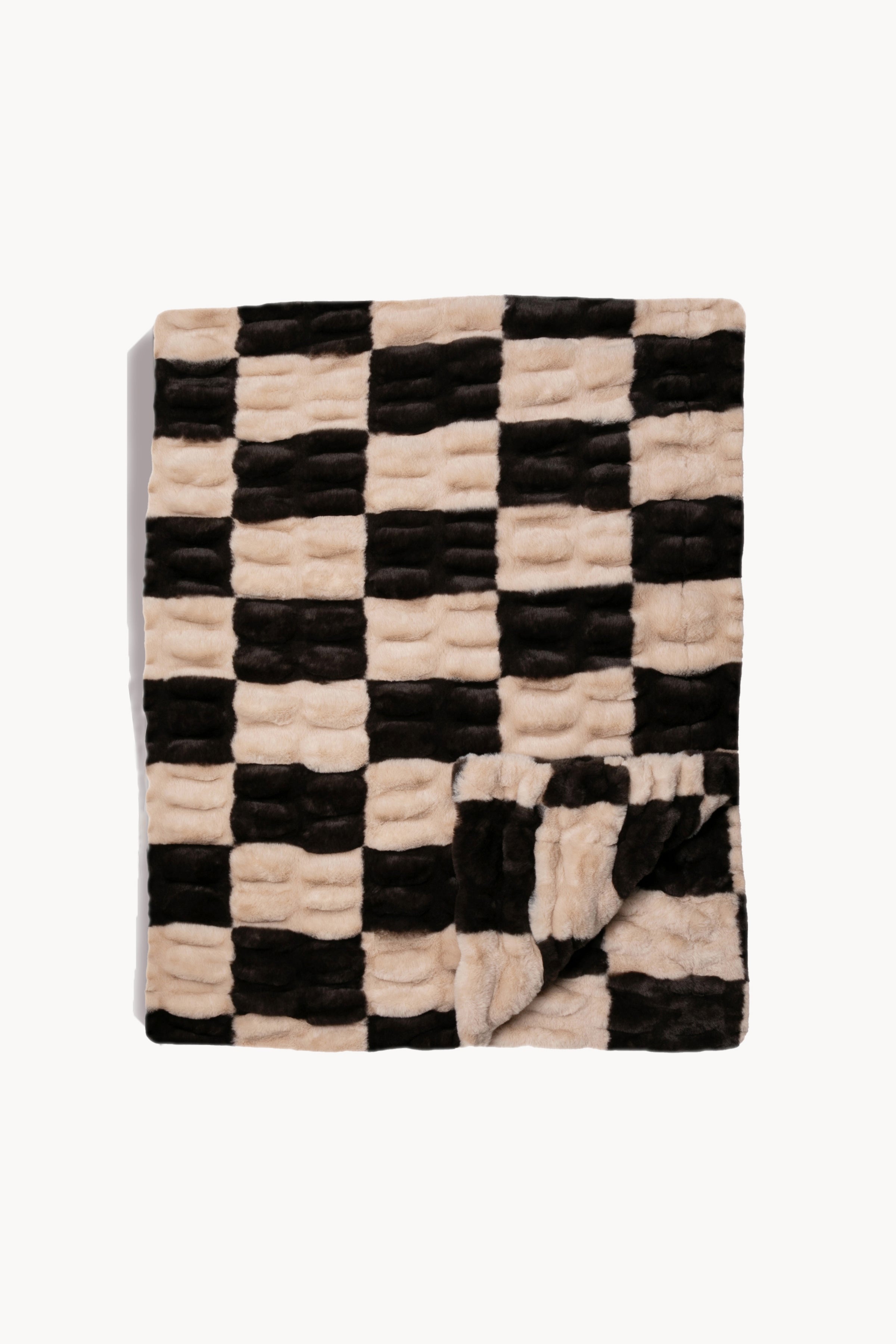 Espresso Check Blanket | Lola Blankets