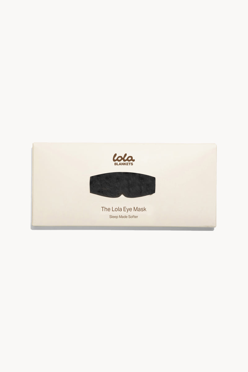 Masque pour les yeux Lola | Gris anthracite 