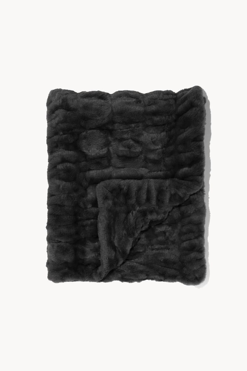 The Lola Pet Blanket | Charcoal Grey