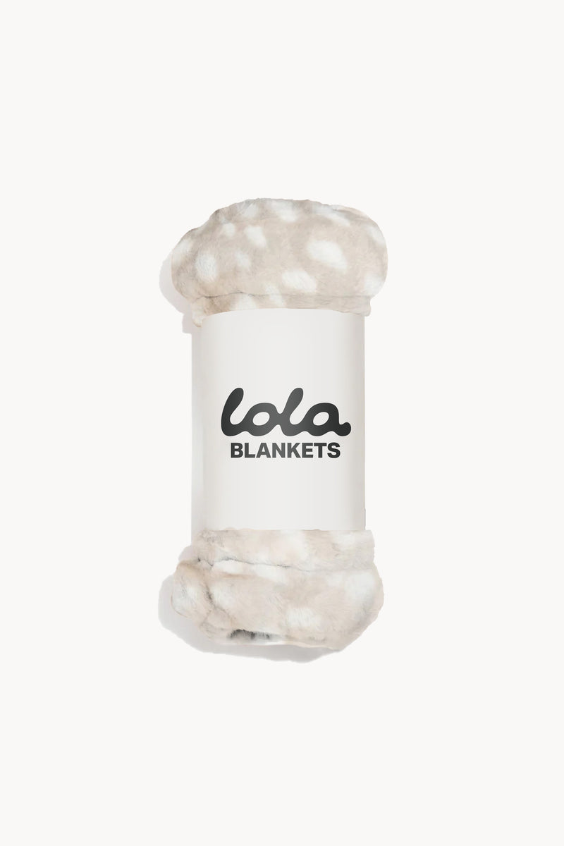 The Lola Pet Blanket | Ivory Fawn