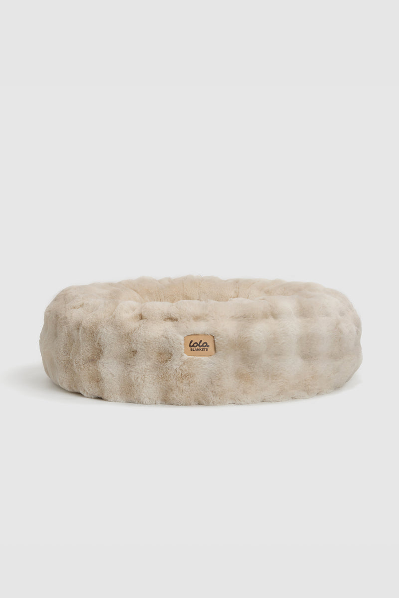 Cappuccino (lit rond pour animaux de compagnie)