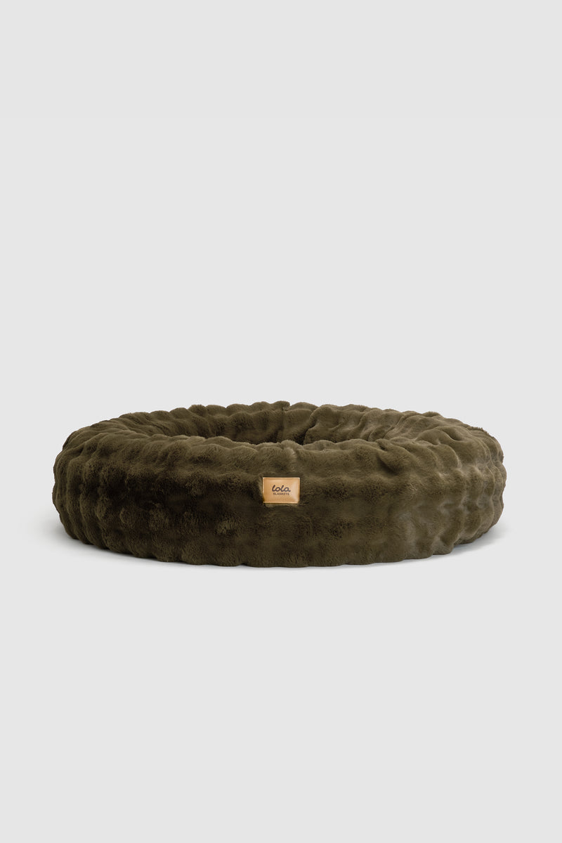 Fern Green (lit rond pour animaux de compagnie)