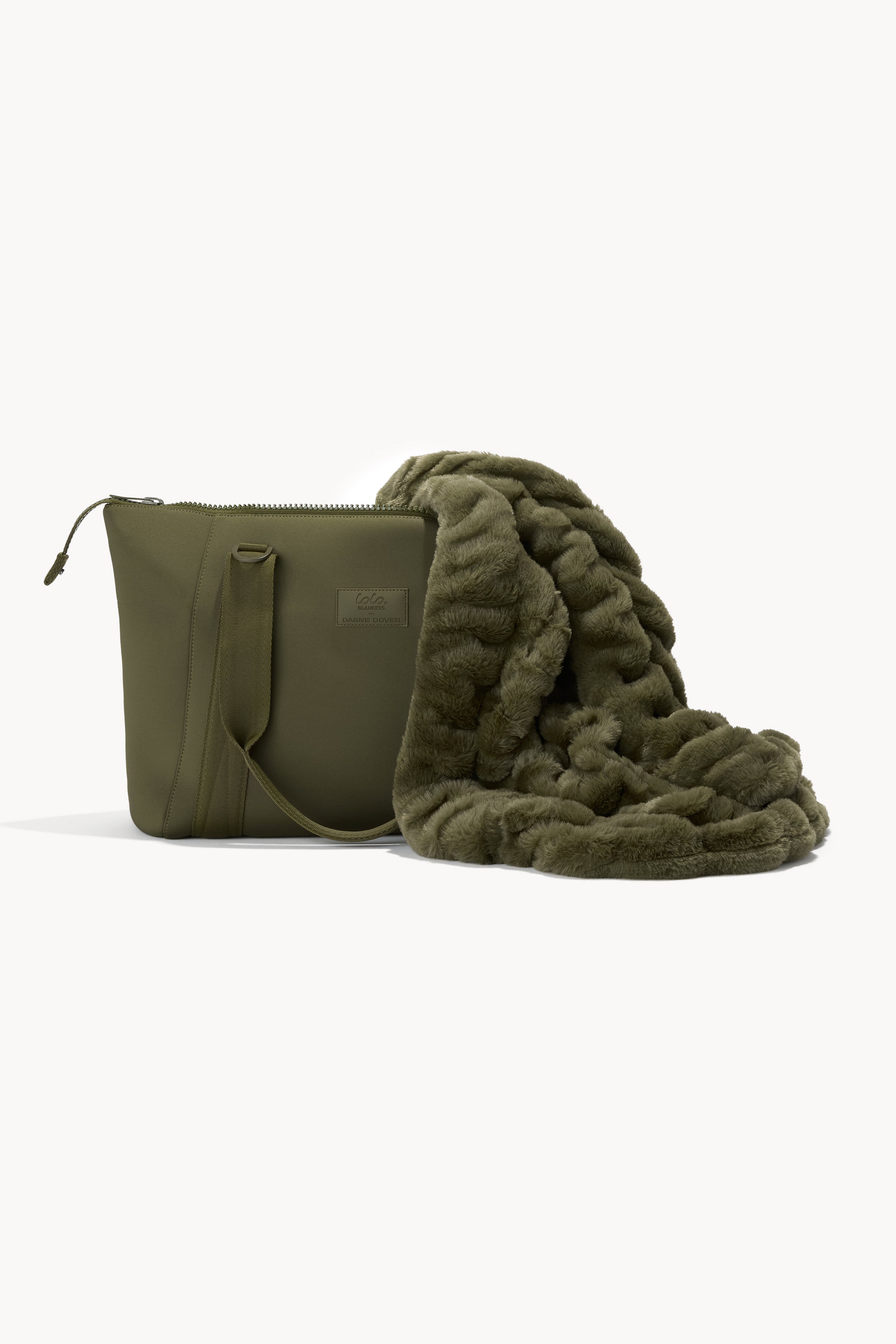 Lola x Dagne Dover: Dark Moss Bundle – Lola Blankets