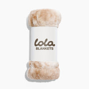 The Lola Pet Blanket | Caramel N' Cream