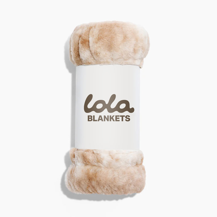 The Lola Pet Blanket | Caramel N&