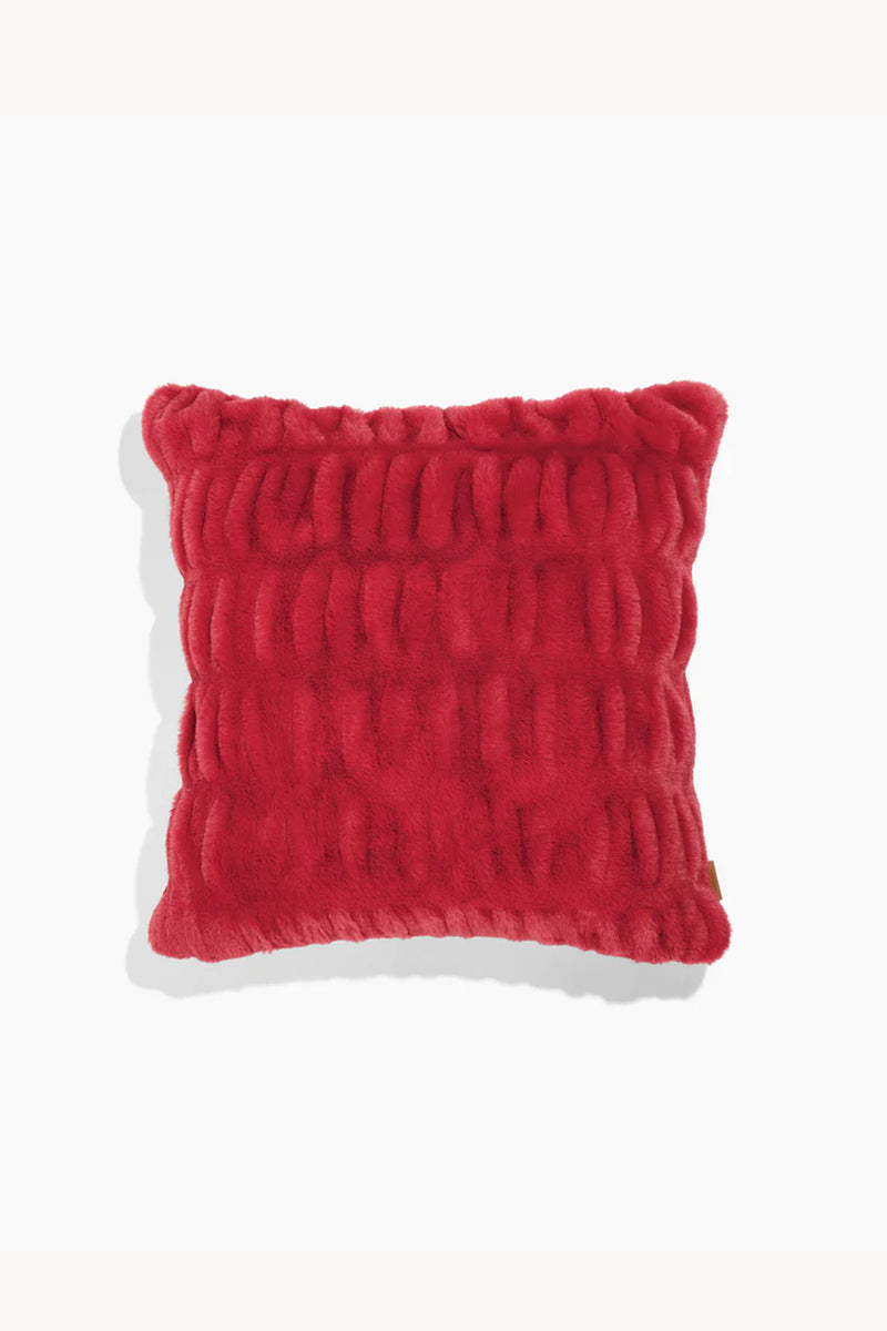 Oreiller rouge cerise