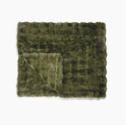 Wild Moss - a muted deep green weighted blanket
