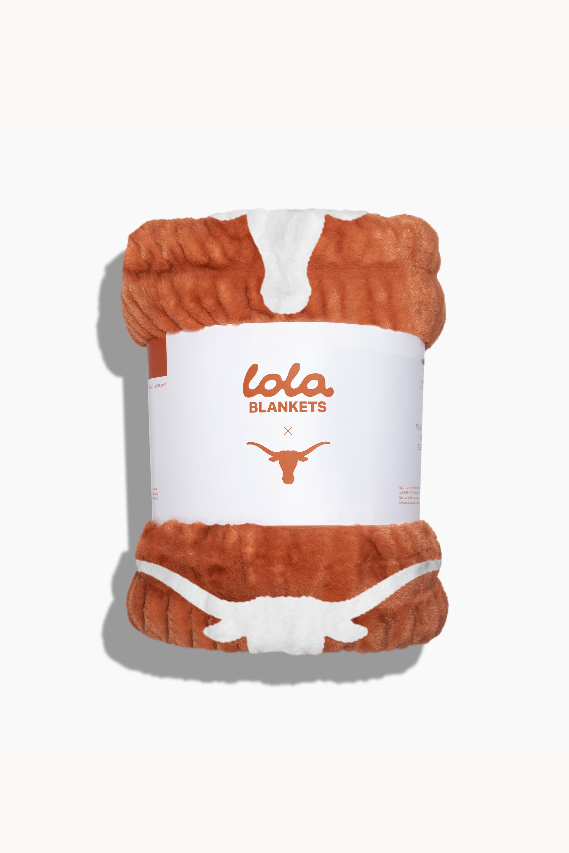 The Longhorns Blanket Burnt Orange