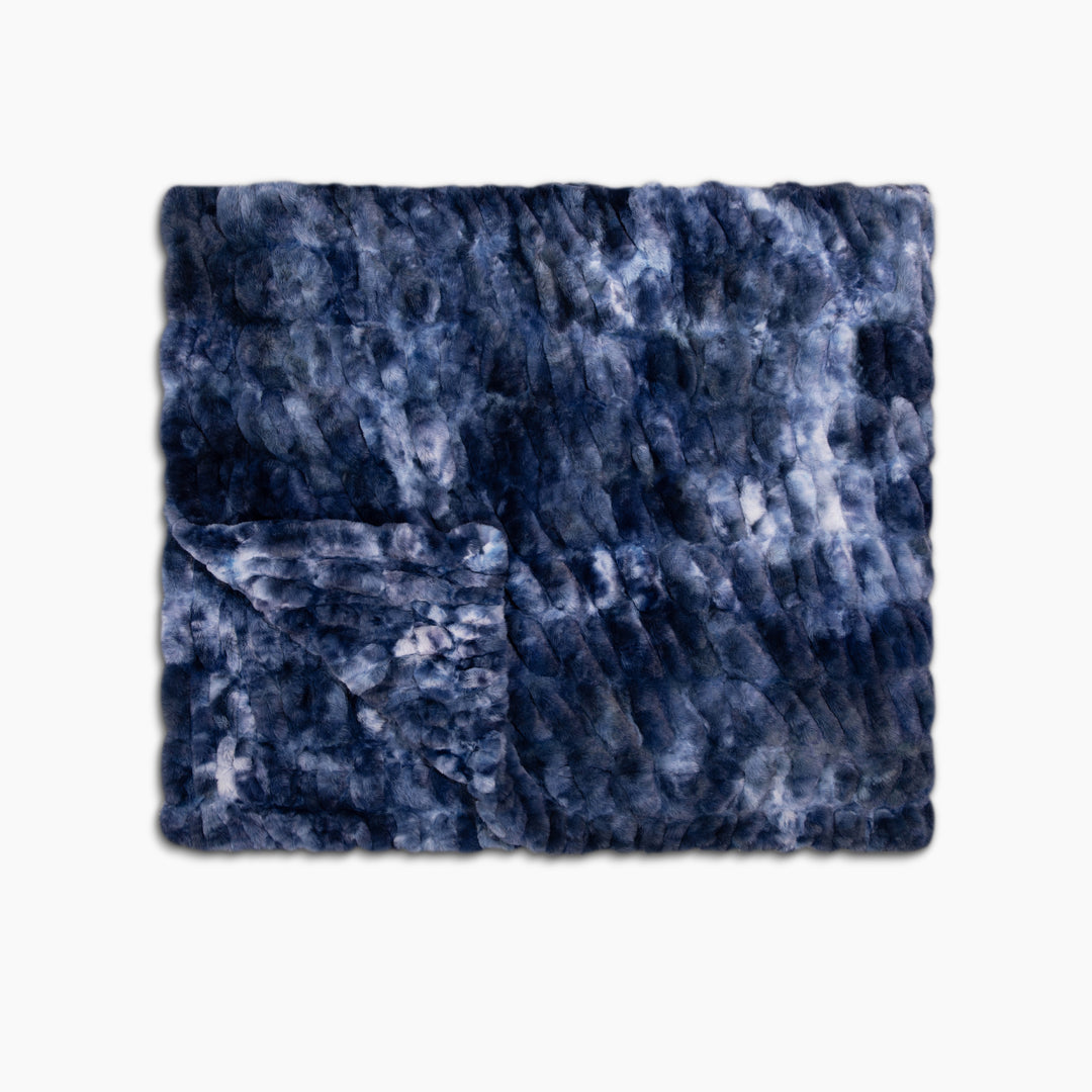 Denim Tie Dye Lola Original | Lola Blankets
