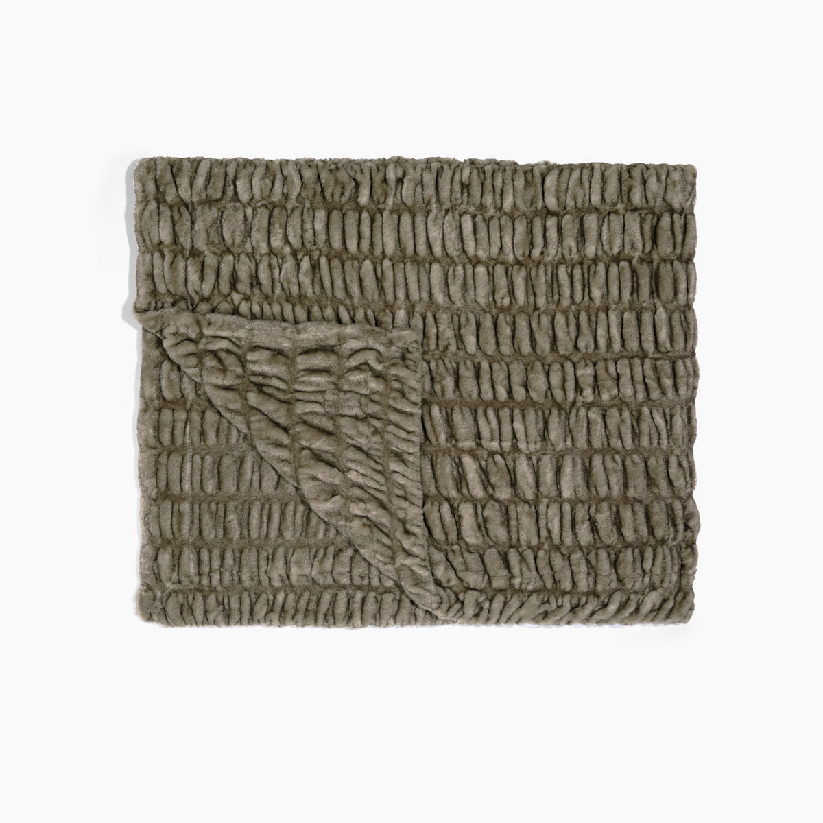 Lola Blanket | Mosswood Tip Dye LARGE