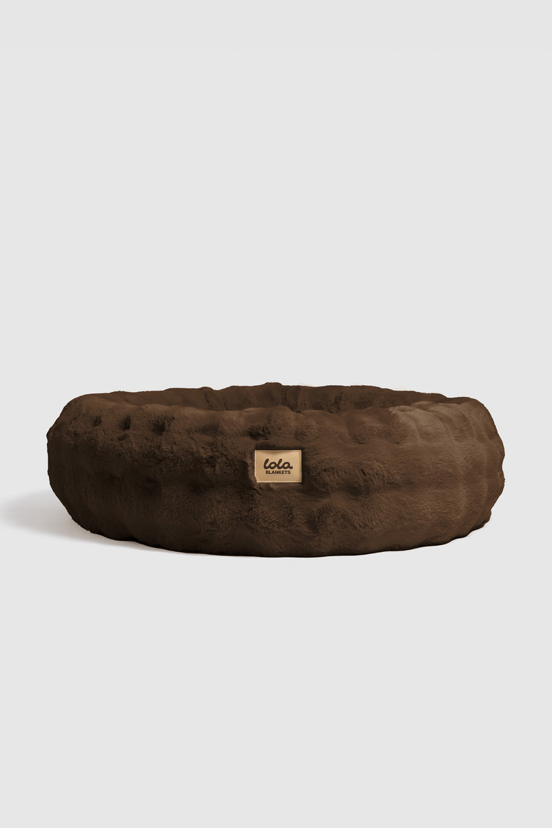 The Lola Bubble Pet Bed | Espresso