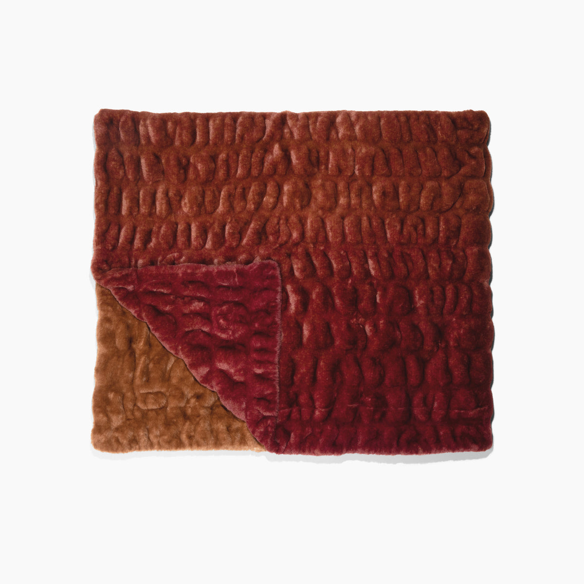 Lola Blanket - Large | Rhubarb Ombre