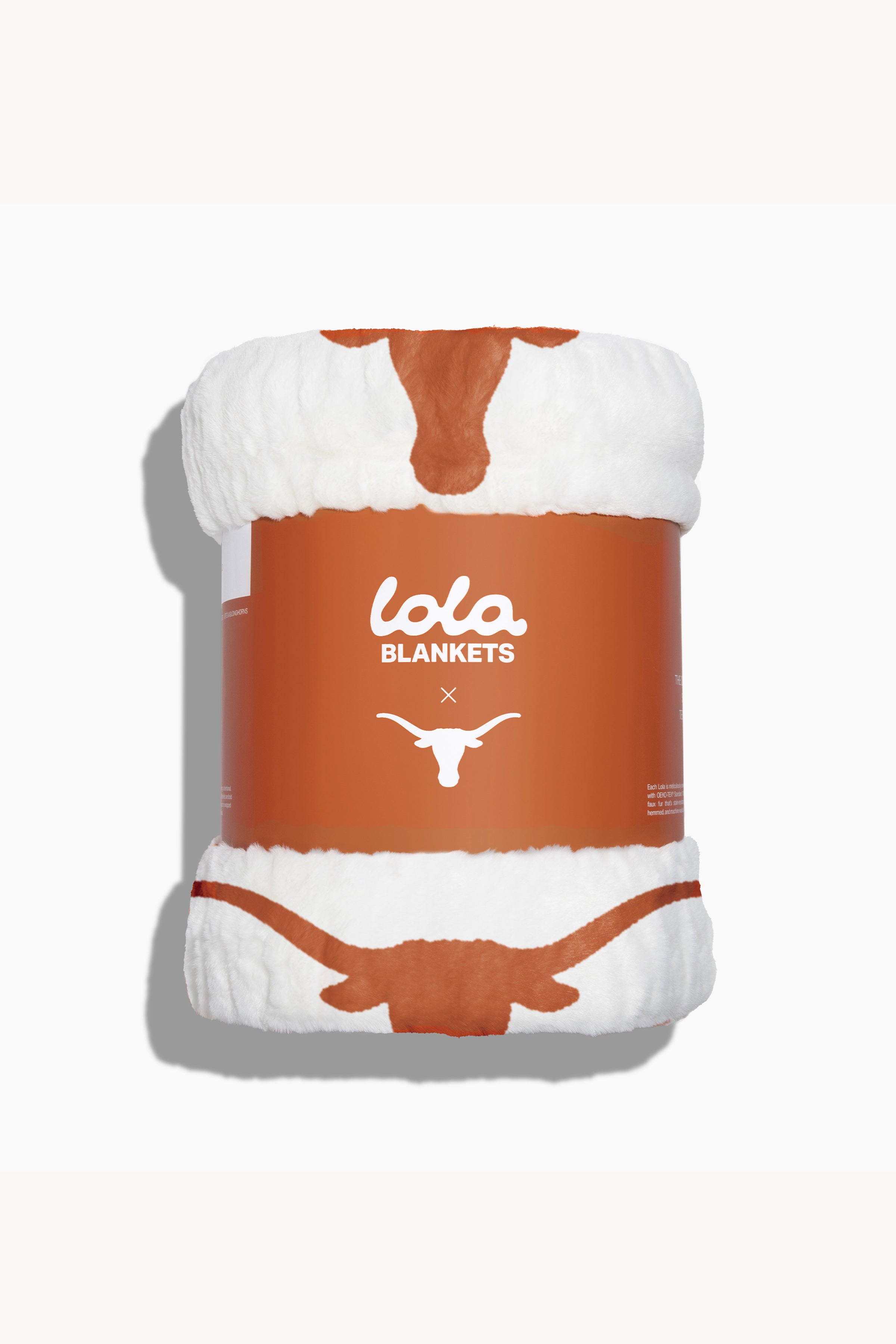The Longhorns Blanket White