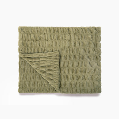 Wild Olive Flatlay Lola Blanket