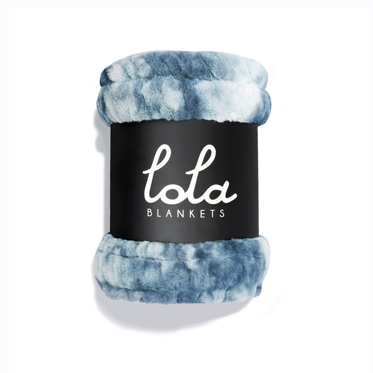 Malibu Blue Lola Blankets